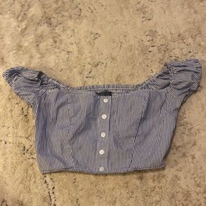Reformation crop top - S